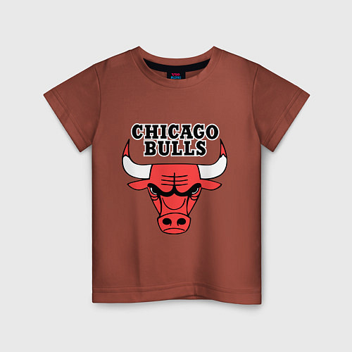 Детская футболка Chicago Bulls / Кирпичный – фото 1