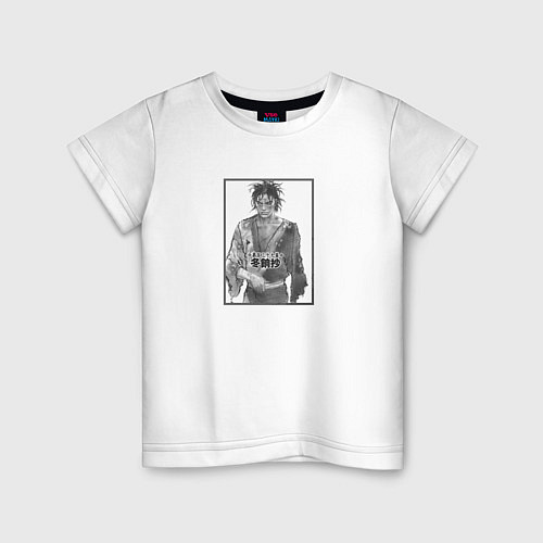 Детская футболка Мандзи - Клинок Бессмертного / Белый – фото 1