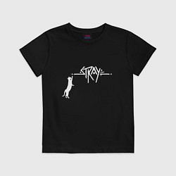 Футболка хлопковая детская Stray Street, цвет: черный
