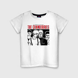 Футболка хлопковая детская Sus 50 mejores canciones - The Cranberries, цвет: белый