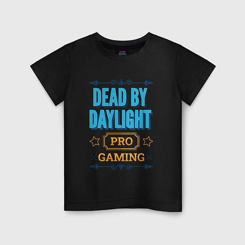 Детская футболка Игра Dead by Daylight pro gaming / Черный – фото 1