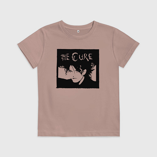 Детская футболка The Cure Роберт Смит / Пыльно-розовый – фото 1