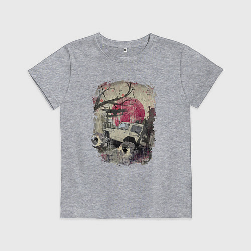 Детская футболка Бездорожье Азия / Меланж – фото 1