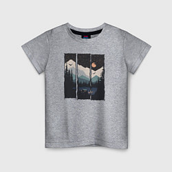 Детская футболка Бездорожье Сибирь