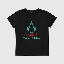 Детская футболка Assassins Creed Valhalla - logo