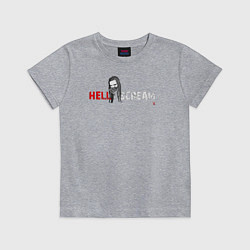 Футболка хлопковая детская Hellscream Academy, цвет: меланж