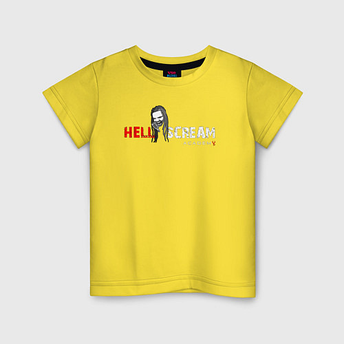 Детская футболка Hellscream Academy / Желтый – фото 1