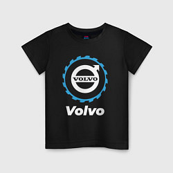 Футболка хлопковая детская Volvo в стиле Top Gear, цвет: черный
