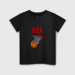 Детская футболка Basketball - NBA logo