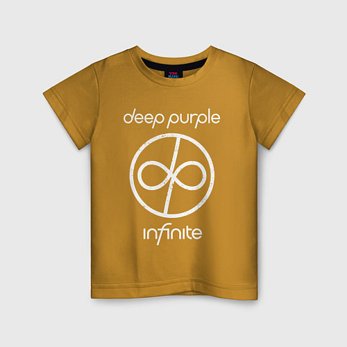 Детская футболка Infinite Deep Purple / Горчичный – фото 1