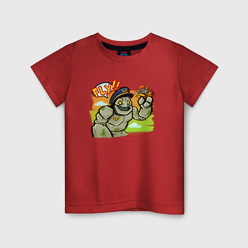 Детская футболка Тиниаэрлайнс / Красный – фото 1