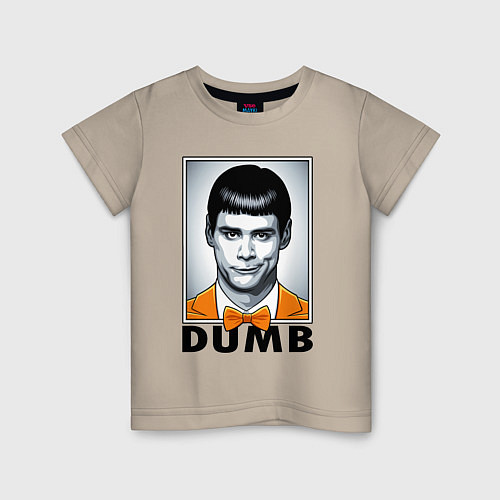 Детская футболка Dumb Jim / Миндальный – фото 1