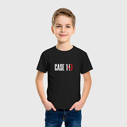 Футболка хлопковая детская Case 143, цвет: черный — фото 2