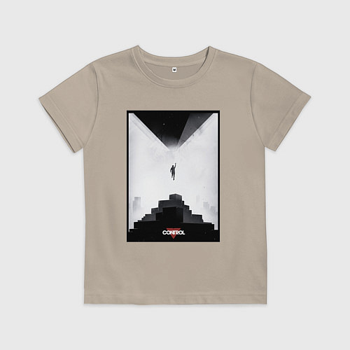 Детская футболка Летящая Джесси / Миндальный – фото 1