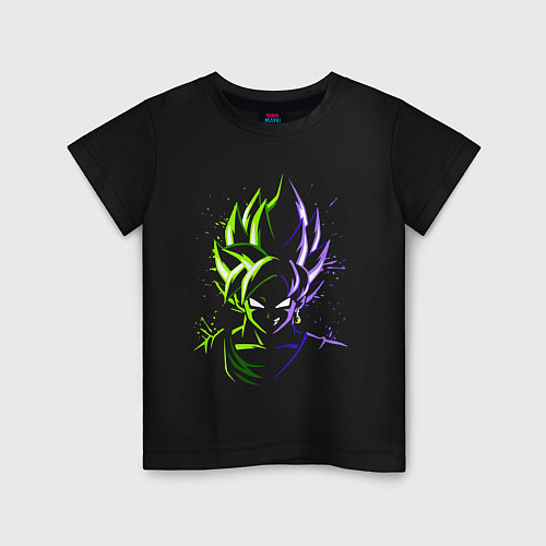 Детская футболка Гоку Сон - Жемчуг Дракона / Черный – фото 1