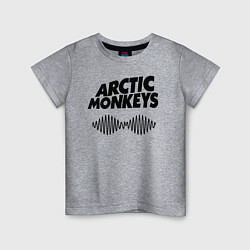 Футболка хлопковая детская Arctic Monkeys, цвет: меланж