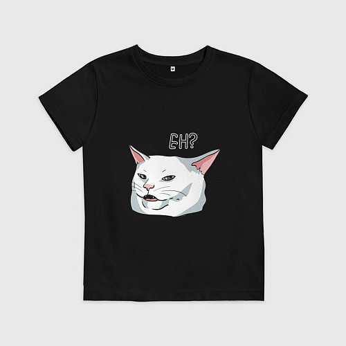 Детская футболка Eh?! / Черный – фото 1