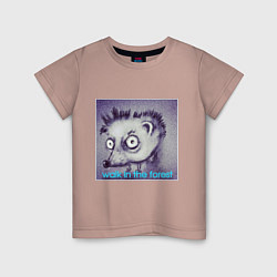 Детская футболка Экстремальный ёжик