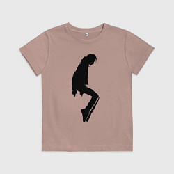 Детская футболка Силуэт Майкла Джексона - Minimalism