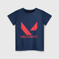 Детская футболка Valorant - logo