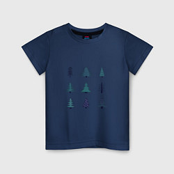 Детская футболка Ёлки лес