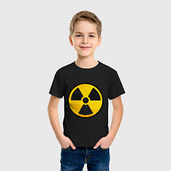 Футболка хлопковая детская Atomic Nuclear, цвет: черный — фото 2
