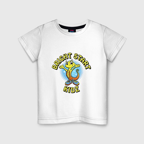 Детская футболка Bright start kids / Белый – фото 1