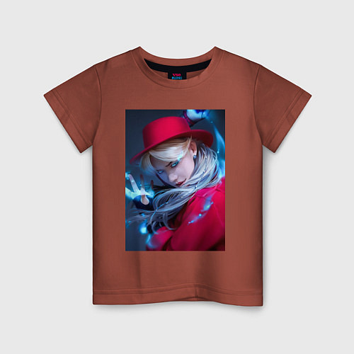 Детская футболка Felix fan art No Easy / Кирпичный – фото 1