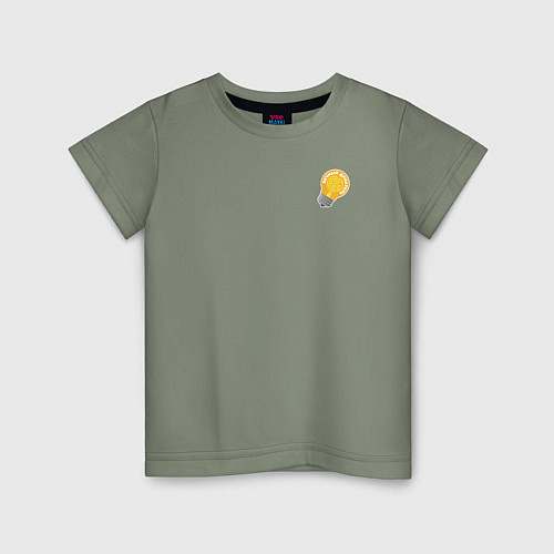 Детская футболка Вечный думатель / Авокадо – фото 1