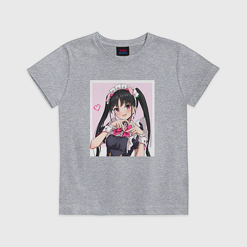 Детская футболка Yumechi - Akiba Meido Sensou / Меланж – фото 1