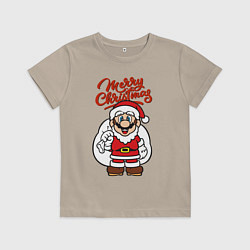 Детская футболка Christmas Mario