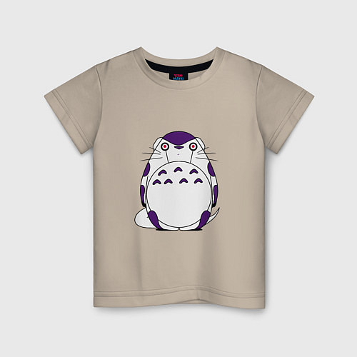 Детская футболка Totoro Frieza / Миндальный – фото 1