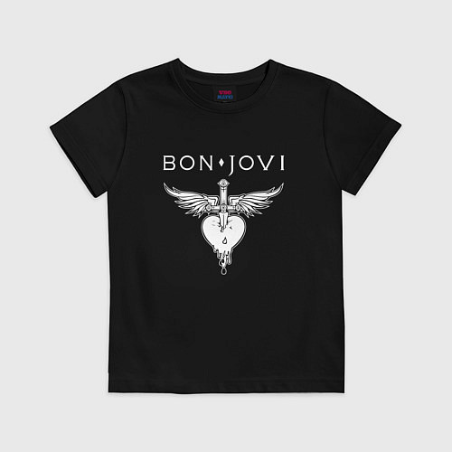 Детская футболка Bon Jovi Its My Life / Черный – фото 1