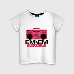 Детская футболка Eminem Berzerk: Pink