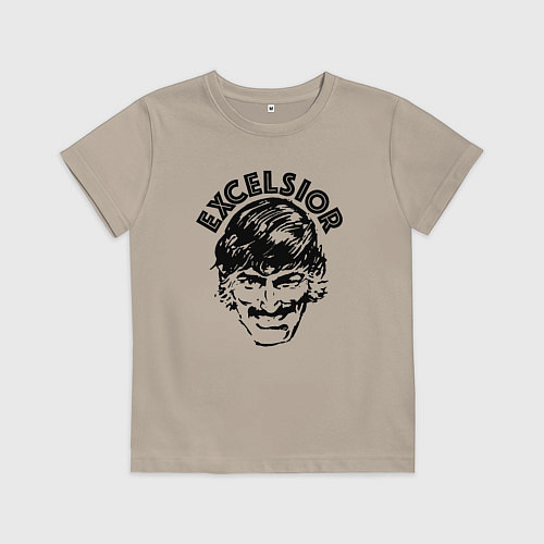 Детская футболка Excelsior Stan Lee / Миндальный – фото 1
