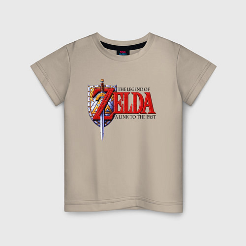 Детская футболка The Legend of Zelda game / Миндальный – фото 1