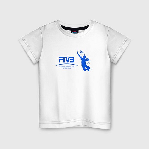 Детская футболка FIVB / Белый – фото 1
