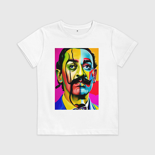 Детская футболка Salvador Dali / Белый – фото 1