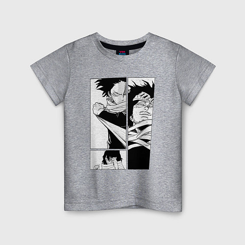 Детская футболка Айзава Шота / Меланж – фото 1