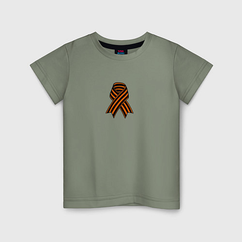 Детская футболка Георгиевская лента / Авокадо – фото 1