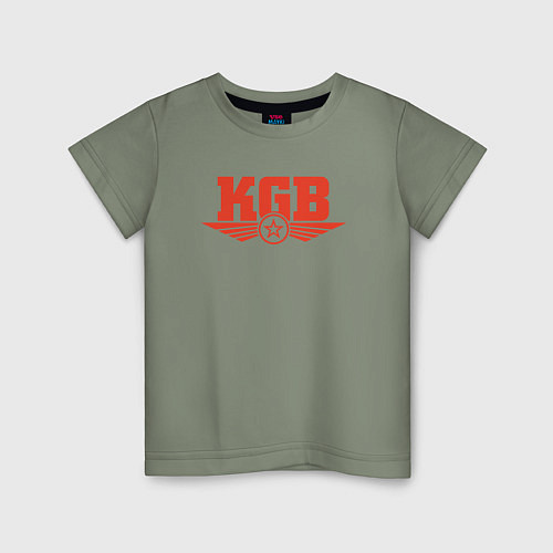 Детская футболка KGB Red / Авокадо – фото 1