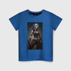 Футболка хлопковая детская Fantasy Jinx, цвет: синий