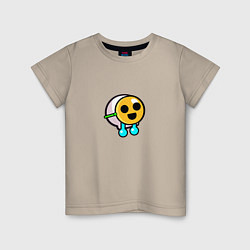 Детская футболка Плачущий за маской Спрей Бравл старс