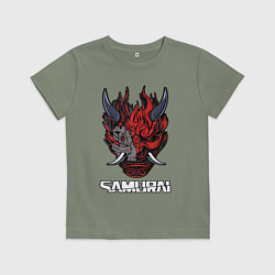 Детская футболка Samurai logo