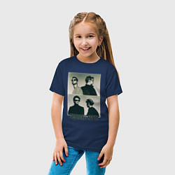 Футболка хлопковая детская Depeche Mode - Music for the Masses, цвет: тёмно-синий — фото 2