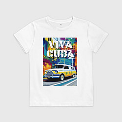 Детская футболка Viva Cuba - car - retro