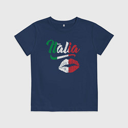 Детская футболка Поцелуй Италии