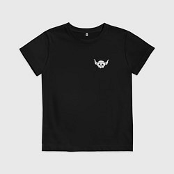 Футболка хлопковая детская Мертвец - Смертельная игра мёртвой горы, цвет: черный