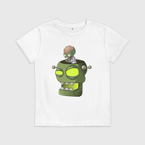 Детская футболка Зомбосс / Белый – фото 1