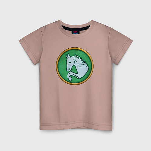 Детская футболка Армения Rome: Total War / Пыльно-розовый – фото 1